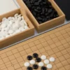 Juego de Go de piel Saffiano Juego de Go de piel Saffiano