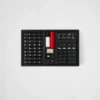 Juego de mahjong de piel Saffiano Juego de mahjong de piel Saffiano