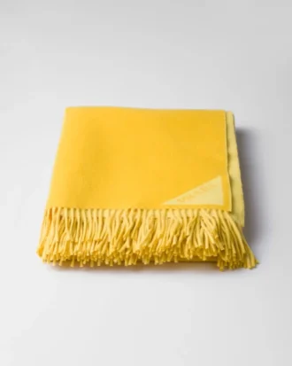 Lana jacquard ligera y plaid de cachemira Lana jacquard ligera y plaid de cachemira