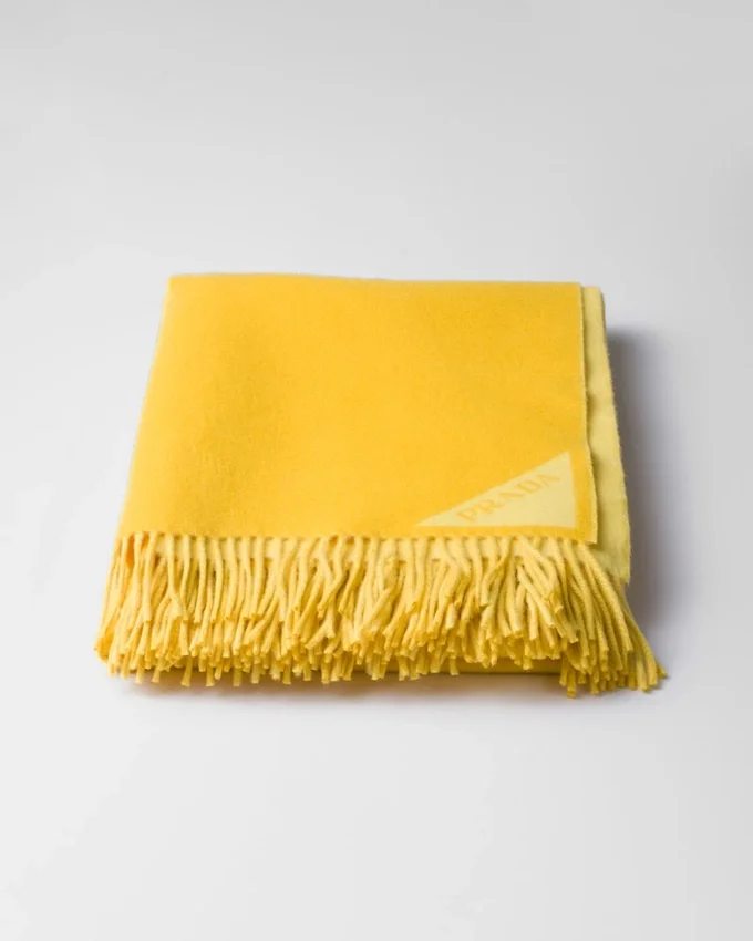Lana jacquard ligera y plaid de cachemira Lana jacquard ligera y plaid de cachemira