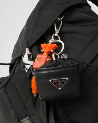 Llavero con mini bolso de Re-Nylon