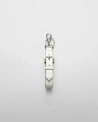 Llavero de piel Saffiano Llavero de piel Saffiano