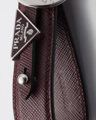 Llavero de piel Saffiano Llavero de piel Saffiano