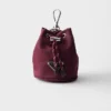 Llavero Prada Speedrock Re-Nylon Keychain Charm