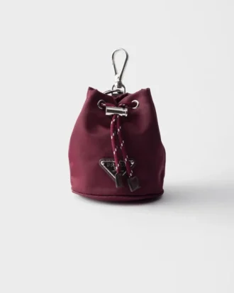 Llavero Prada Speedrock Re-Nylon Keychain Charm