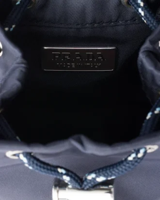 Llavero Prada Speedrock Re-Nylon Keychain Charm