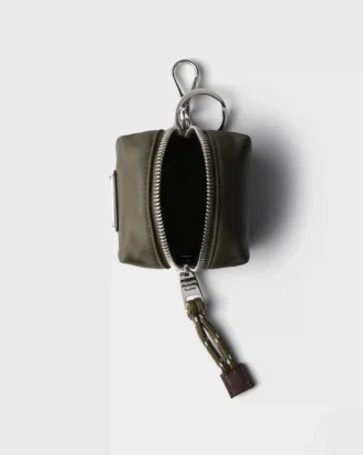 Llavero Prada Speedrock Re-Nylon Keychain Charm