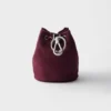 Llavero Prada Speedrock Re-Nylon Keychain Charm