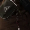Llavero Prada Speedrock Re-Nylon Keychain Charm
