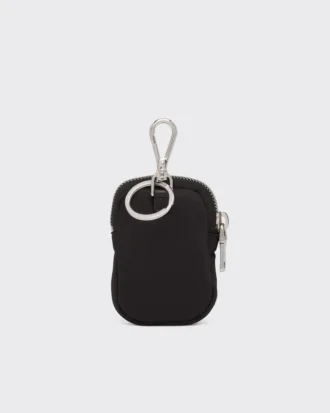 Mini bolsa de Re-Nylon con llavero