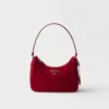 Mini bolso de ante Prada Re-Edition 2005