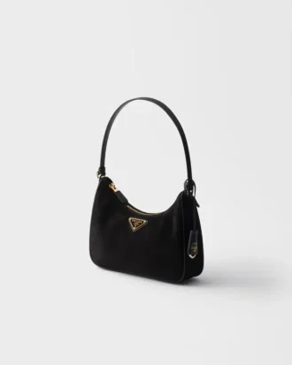 Mini bolso de ante Prada Re-Edition 2005