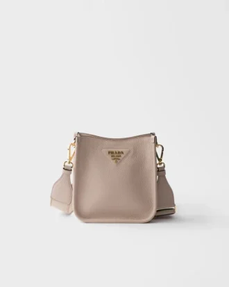 Mini bolso de hombro de cuero