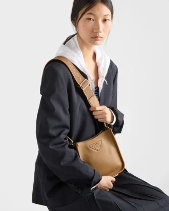 Mini bolso de hombro de cuero Mini bolso de hombro de cuero