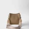 Mini bolso de hombro de cuero Mini bolso de hombro de cuero