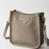Mini bolso de hombro de cuero Mini bolso de hombro de cuero