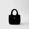 Mini bolso de mano acolchado de terciopelo Mini bolso de mano acolchado de terciopelo