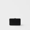 Mini bolso de mano de satén con correa para el hombro Mini bolso de mano de satén con correa para el hombro