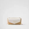 Mini bolso de mimbre y cuero Mini bolso de mimbre y cuero