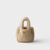 Mini bolso de piel de oveja Mini bolso de piel de oveja