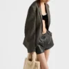 Mini bolso de piel de oveja Mini bolso de piel de oveja