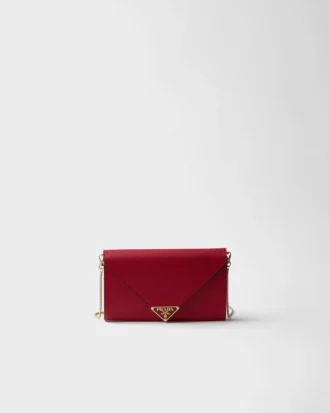 Mini bolso de piel Saffiano