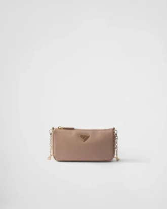 Mini bolso de piel Saffiano