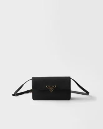 Mini bolso de piel Saffiano