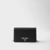 Mini bolso de piel Saffiano