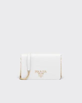 Mini bolso de piel Saffiano
