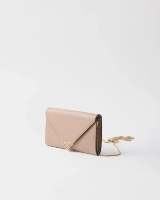 Mini bolso de piel Saffiano