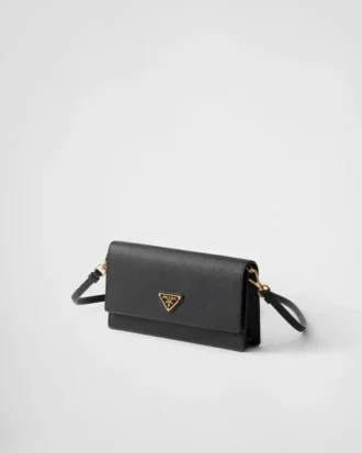 Mini bolso de piel Saffiano