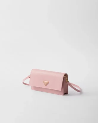 Mini bolso de piel Saffiano