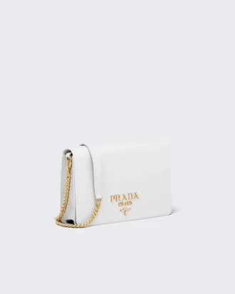 Mini bolso de piel Saffiano