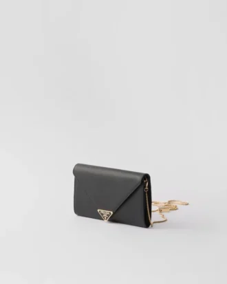 Mini bolso de piel Saffiano