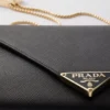 Mini bolso de piel Saffiano