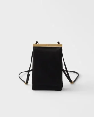 Mini bolso de satén