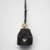 Mini llavero con charm Icon Re-Nylon