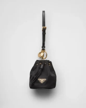Mini llavero con charm Icon Re-Nylon