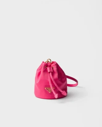 Mini llavero con charm Icon Re-Nylon