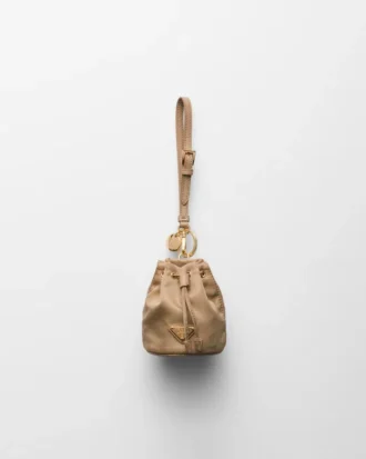 Mini llavero con charm Icon Re-Nylon