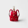 Mini llavero con charm Icon Re-Nylon