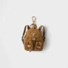 Mini llavero con charm Icon Re-Nylon