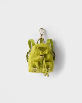 Mini llavero con charm Icon Re-Nylon