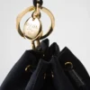 Mini llavero con charm Icon Re-Nylon