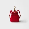 Mini llavero con charm Icon Re-Nylon