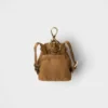 Mini llavero con charm Icon Re-Nylon