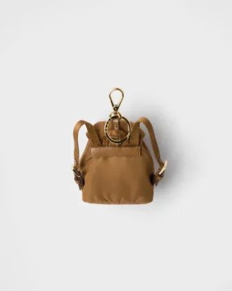 Mini llavero con charm Icon Re-Nylon