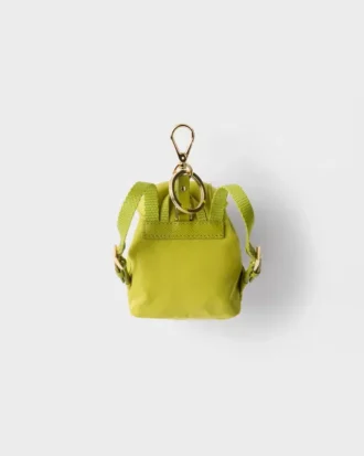 Mini llavero con charm Icon Re-Nylon