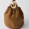 Mini llavero con charm Icon Re-Nylon